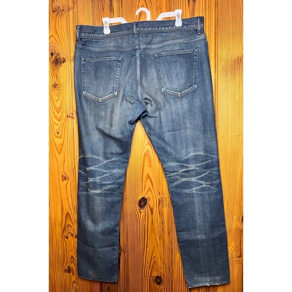 John Elliott The Cast 2 Jeans Mens 38x30 Distressed Jeans Made in Japan Knee B3 - Picture 11 of 12